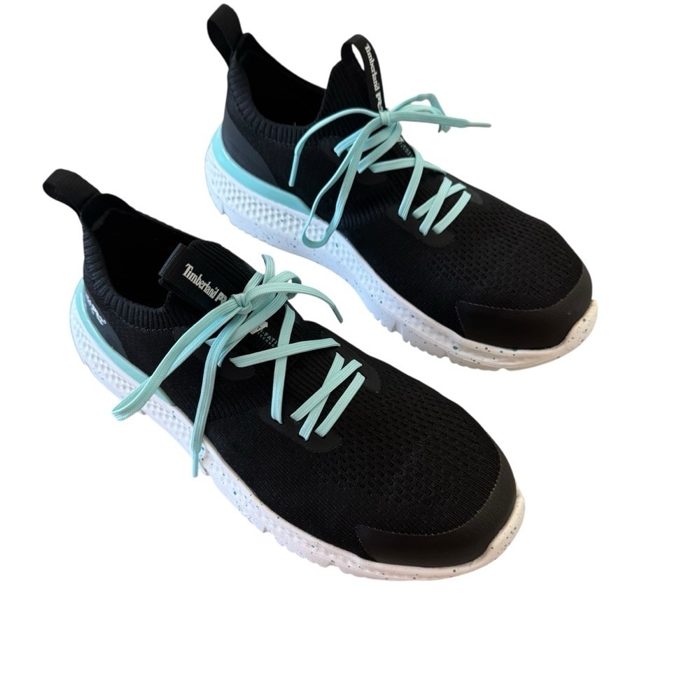 Timberland PRO Women’s size  6M Setra Slip-On Composite Safety Toe Shoes Black